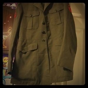 Wool army coat